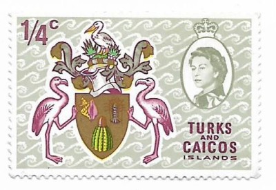 Insulele Turks si Caicos - Teme locale cu Regina Elizabeth II, 1969 - valoare neobliterata foto