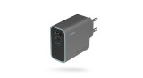 &Icirc;ncărcător de perete Cuktech CUKAD653EUGR 65W GaN 2 x USB-C 1 x USB-A - Gri