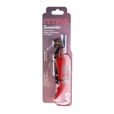 Desfacator si tirbuson ospatar, 12.5 cm, maner colorat