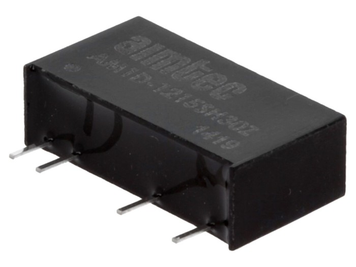 Convertor DC/DC 1W 12V la 15V