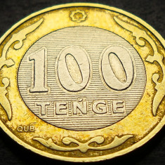 Moneda exotica - bimetal 100 TENGE - KAZAHSTAN, anul 2019 * cod 337
