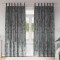 Draperie cu perdele 2 pcs Gri 225 x 140 cm Catifea