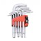 Set 9 piese chei Torx elSales ELS-S9PT , argintiu