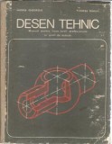 Cumpara ieftin Desen tehnic. Manual pentru licee, scoli profesionale si scoli de maistri (1976) - Gheorghe Husein, Mihail Tudose