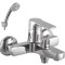 Baterie Cada cu Pipa Scurta si Comutator Rotativ Lemark Plus Grace LM1512C Crom