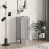 VidaXL Servantă, gri sonoma, 34,5x34x90 cm, lemn compozit 830458