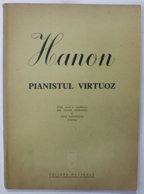 PIANISTUL VIRTUOZ de C.L. HANON , 1965 , CONTINE PARTITURI * foto