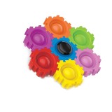 Jucarie Anti-Stres, Ansamblare Spinner, 11x11 cm, Multicolor, ATU-084668