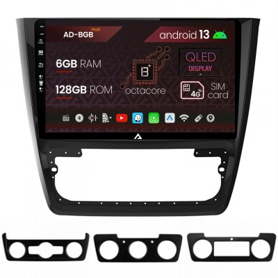Navigatie Skoda Yeti, Android 13, B-Octacore 6GB RAM + 128GB ROM, 10.1 Inch - AD-BGB10006+AD-BGRKIT040 foto