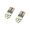 Set 2 x Becuri auto T10 15SMD 4014, 2.16W, canbus, 12V, 6000K