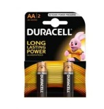Set 2 baterii Duracell Basic alcaline AA R6 1.5V MN1500
