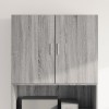 VidaXL Dulap de perete, gri sonoma, 80x42,5x64 cm, lemn compozit