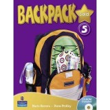 Backpack Gold 5 Student&#039;s Book with CD - Diane Pinkley