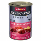 Animonda GranCarno Sensitiv Adult - carne de vită și cartofi 400g