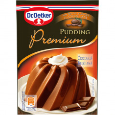 Praf de Budinca Premium cu Gust de Ciocolata Belgiana Dr. Oetker, 51 g, Praf pentru Budinca, Mix pentru Budinca, Mix de Budinca, Budinca Instant, Budi