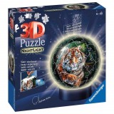 Cumpara ieftin Puzzle 3D Luminos Tigru, 72 Piese, Ravensburger