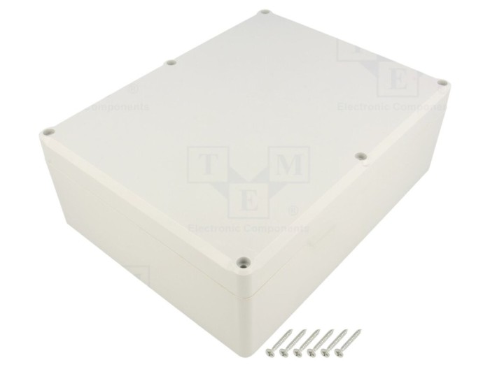 Carcasă universală ABS gri IP65