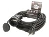Prelungitor alimentare negru 10m 16A, KEL