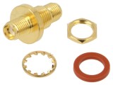 Adaptor SMA Mamă PTFE 50&Omega; 18GHz