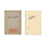 Tudor Arghezi, 1907, cu dedicație pentru Gabriela Vasilache