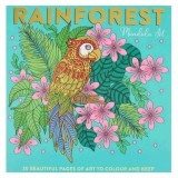Cumpara ieftin Mandala Art: Rainforest Colouring