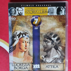 LUCREZIA BORGIA - ATTILA ISTORIA LUMII COLECTIA ADEVARUL