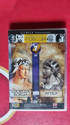 LUCREZIA BORGIA - ATTILA ISTORIA LUMII COLECTIA ADEVARUL foto