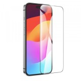 Folie de protectie Ecran HOCO G14 pentru Apple iPhone 15 Pro Max, Sticla Securizata, Full Glue, Set 10 bucati, 5D, Neagra