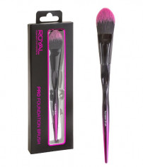 Pensula Profesionala pentru fond de ten ROYAL PRO Foundation Brush 19 cm foto