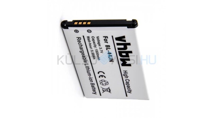 Baterie de telefon mobil VHBW BL-44JN - 1500mAh, 3.7V, Li-ion