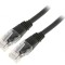 Cablu Patch UTP Cat5e 7,5m Negru