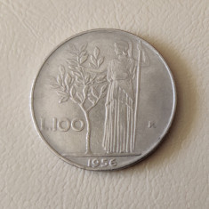 Italia - 100 lire (1956) monedă s102