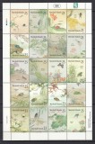 Marshall Islands 2002 - INSECTE si PAIANJENI - BL XXL - MNH