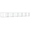Cusca pentru caini cu usi, gri, 12x2x1,5 m, otel galvanizat