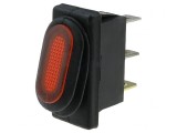 Comutator Basculant ON-OFF 10A 250V IP65 cu Lumină Roșie