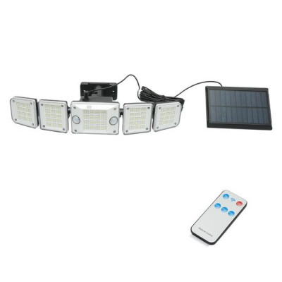 Lampa solara de perete, panou extern, 2400 mAh, 3 moduri, IP65, Breckner Germany GartenVIP DiyLine foto