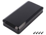 Carcasă Alarmă ABS Neagră Ventilată 85x169x30 mm