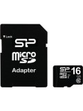 CARD DE MEMORIE MicroSDHC SP 16GB CL10 &quot;SP016GBSTH010V10SP&quot; (timbru verde 0.03 lei)