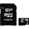 CARD DE MEMORIE MicroSDHC SP 16GB CL10 &quot;SP016GBSTH010V10SP&quot; (timbru verde 0.03 lei)