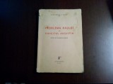 PROBLEMA RAULUI LA FERICITUL AUGUSTIN - Constantin C. Pavel (autograf) - 1937