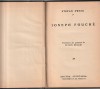 STEFAN ZWEIG - IOSEPH FOUCHE ( 1934 ) ( RELEGATA - CARTONATA )