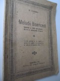 Melodii Bisericesti (vol. I) Cele opt glasuri fixate in notatiunea liniara, 1934