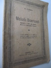 Melodii Bisericesti (vol. I) Cele opt glasuri fixate in notatiunea liniara, 1934
