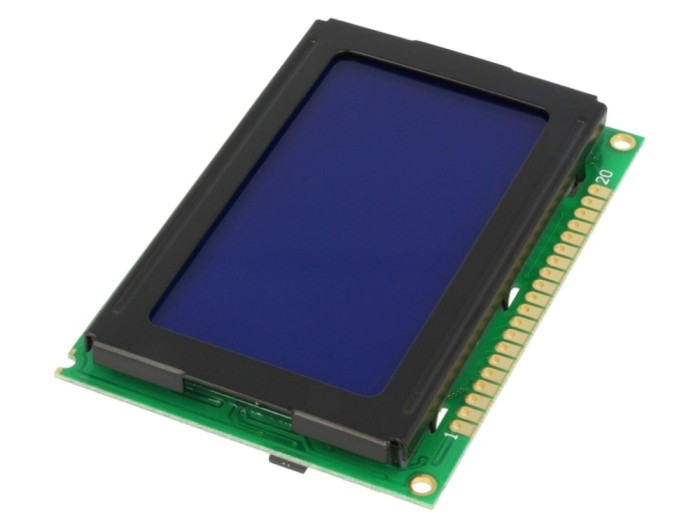 LCD grafic 128x64 STN Negative 2.4