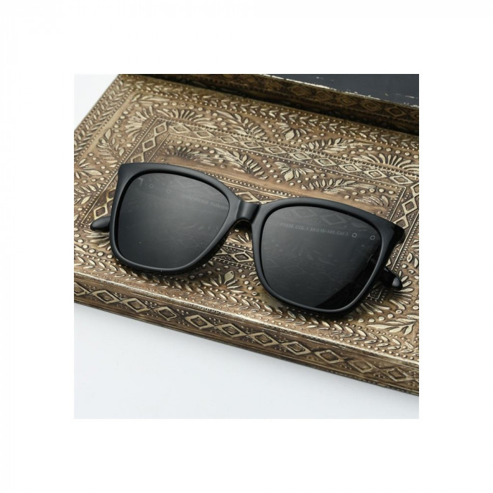 Ochelari De Soare De Dama Retro Square Allure2 Negru