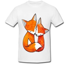 Tricou &amp;quot; Vulpi indragostite &amp;quot; foto