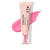 Cumpara ieftin Blush lichid cremos 2in1 pentru un look natural stralucitor Cheek Kiss Vegan, Rose Petal