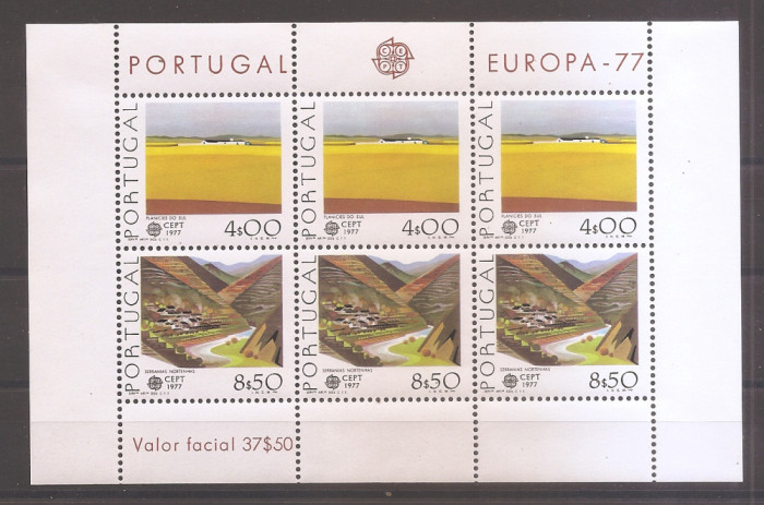Portugalia 1977 - EUROPA - Peisaje