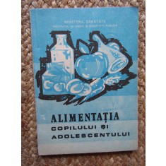 Alimentația copilului și adolescentului - I. Caniola, Georgeta Palicari