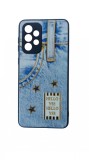 Cumpara ieftin Husa telefon compatibila cu Samsung Galaxy A33 5G, Albastru, Hello, 301HT, Silicon, Carcasa